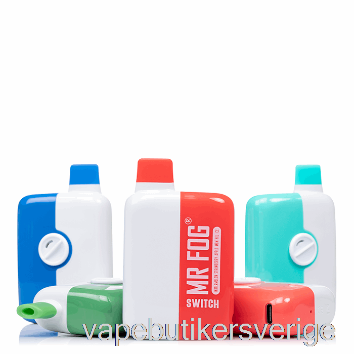 Vape Sverige Mr. Dimbrytare 5500 Engångs Citron Mango Ananas Guava Is